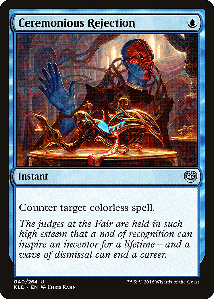 Image of Ceremonious Rejection